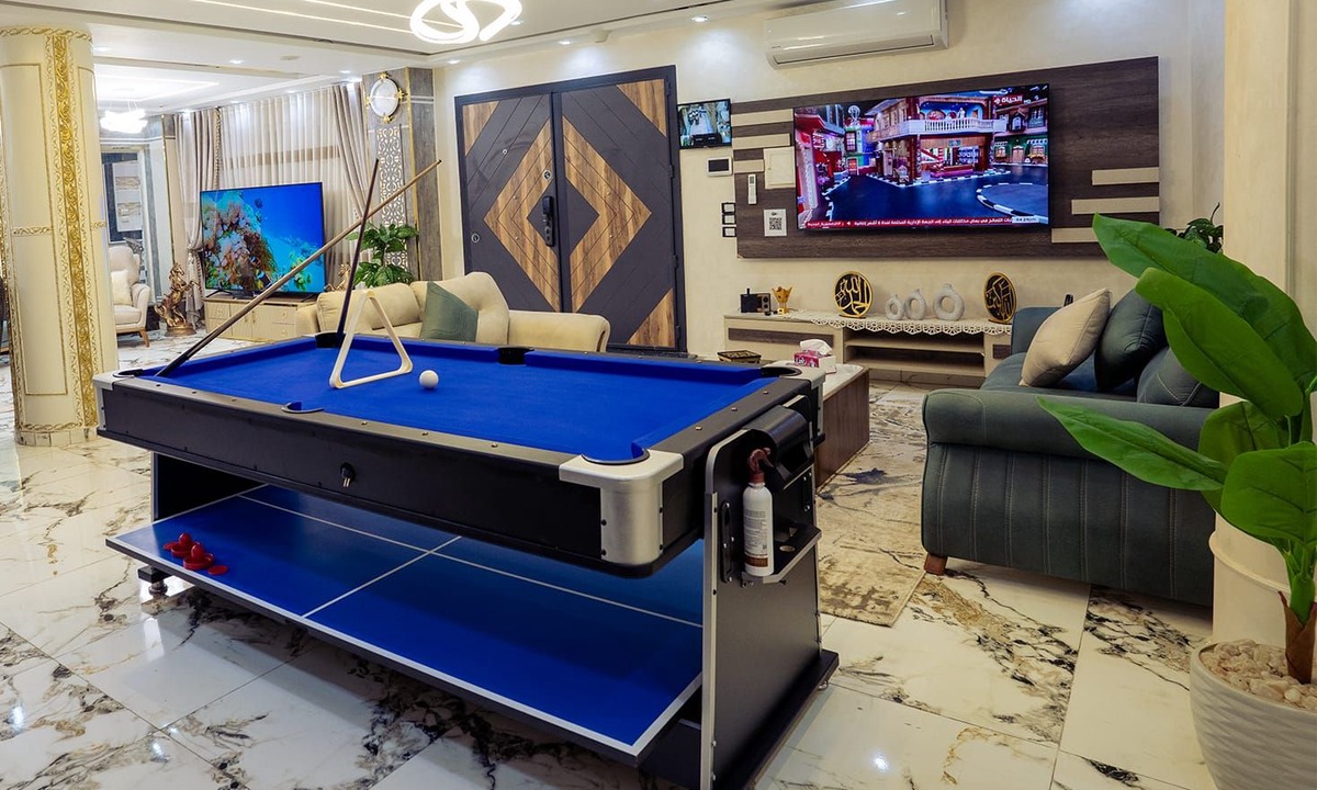 Al Haram Apartment | The "Villa of Dreams VIP" is reserved exclusively for families. The renter is required to provide a security deposit, which will be refunded upon checkout.