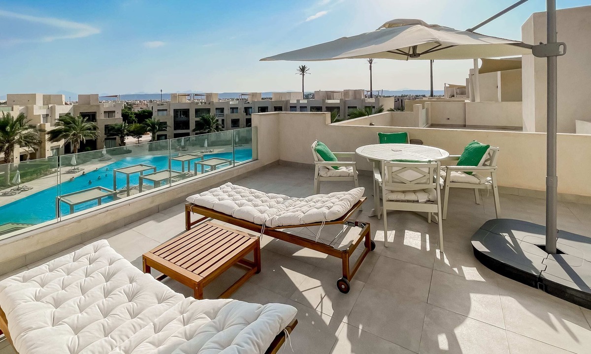 El Gouna Apartment | Xuru Stays I Sparky & Summery 2 BDR @ Mangroovy Free Beach & Pool Access