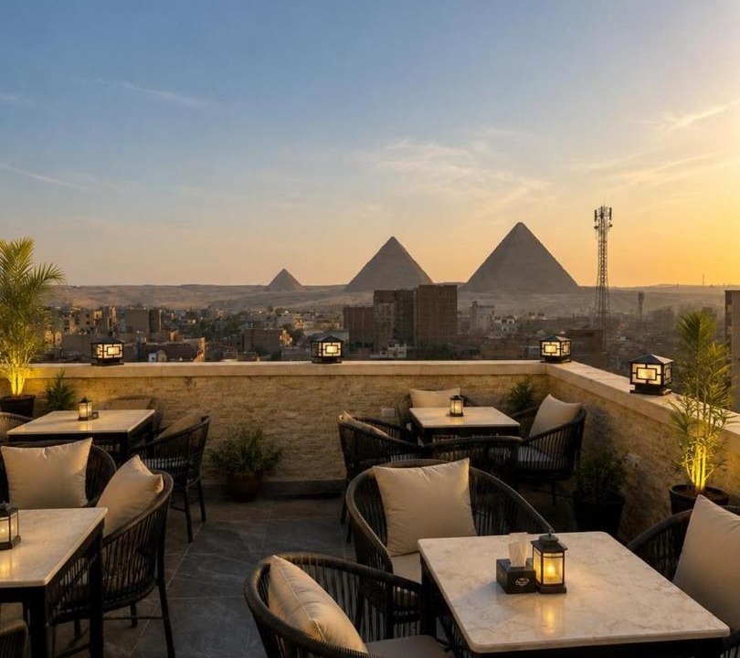 Al Haram Hotel | Talia Palace pyramids view