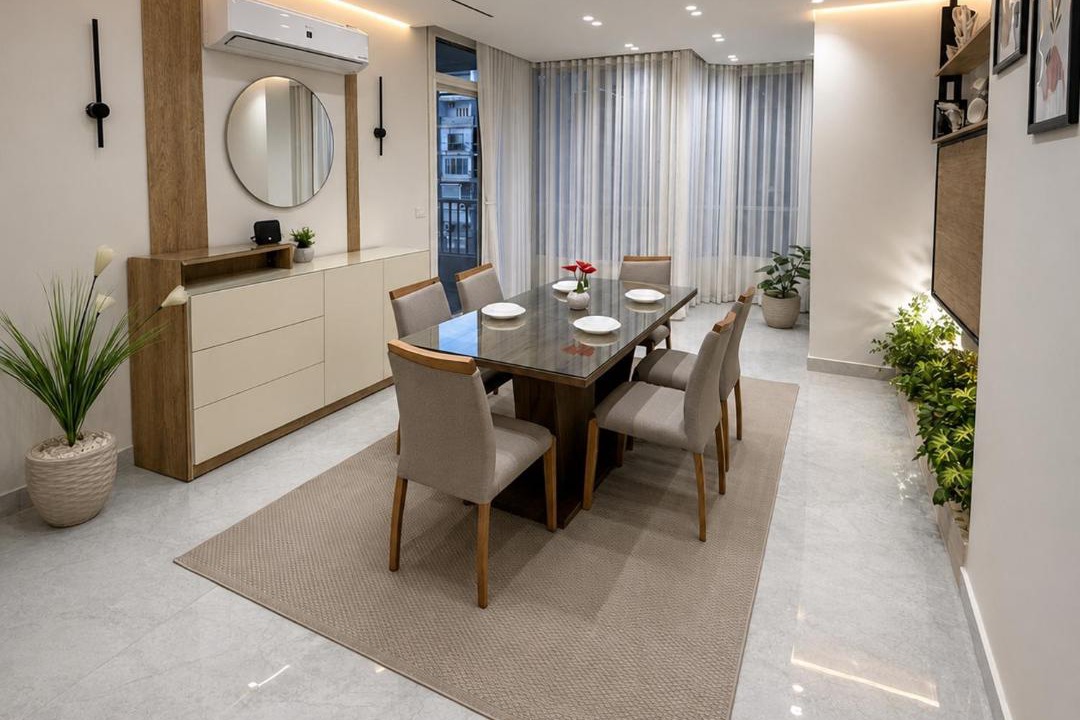 Zamalek Apartment | Zamalek 2BR Modern Stay - Partial Nile View