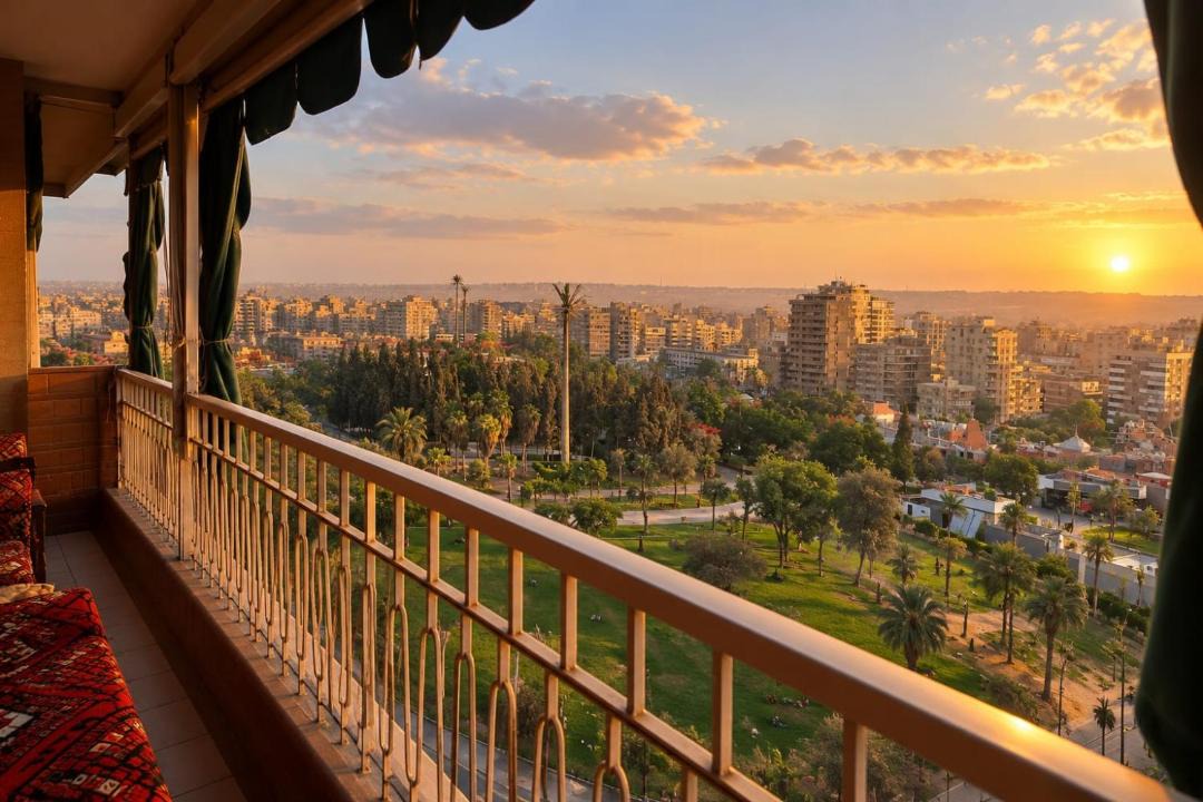 Nasr City Apartment | الحديقه الدوليه للفندقه الفاخره المطله على الحديقه مباشر