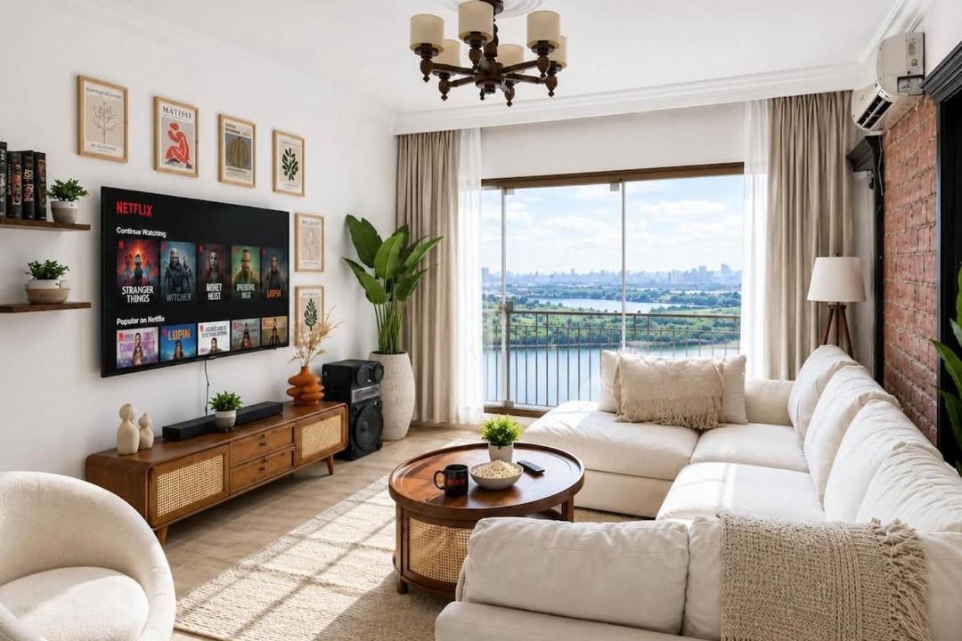 Cairo Apartment | The Nile Horizon Luxury Duplex w Panoramic View