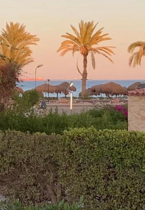 Ain Sokhna Villa | Beach Front Villa - Sea View - Ain Sokhna Red Sea فيلا على الشاطئ - إطلالة على البحر - الطابق الأرضي مع حديقة