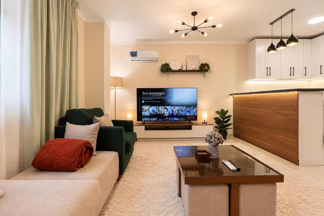 Cairo Apartment | Cozy 1BR Apartment with GardenView