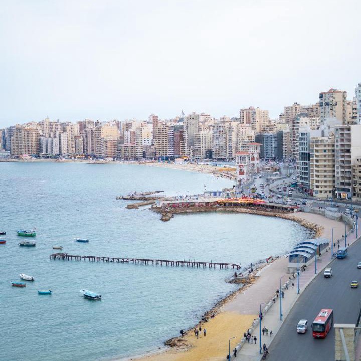 Al-Muntazah Apartment | Panoramic seaview 3 bedroom apartment in sidi beshr alexandria