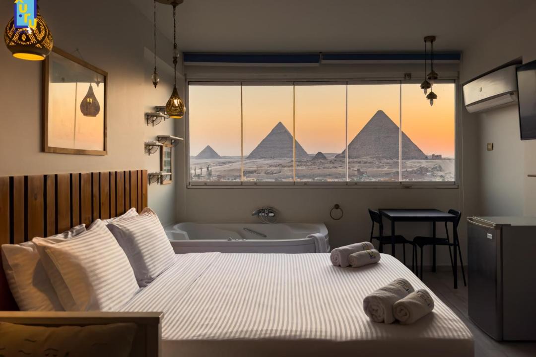 Al Haram Apartment | Jacuzzi Studio By The Historic Pyramids Apt2