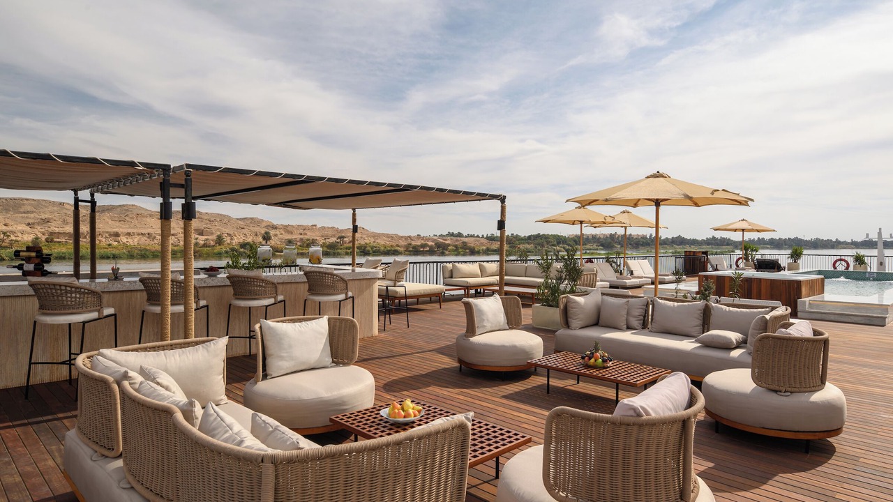 Photo of Patio Balcony in Nile River Luxor