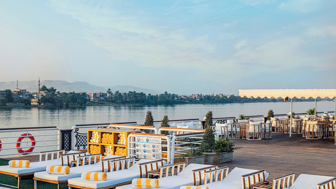Photo of Patio Balcony in Nile River Luxor