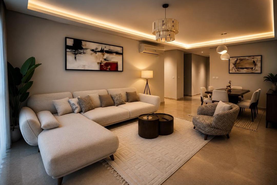 Photo of Livingroom in Sheikh Zayed City