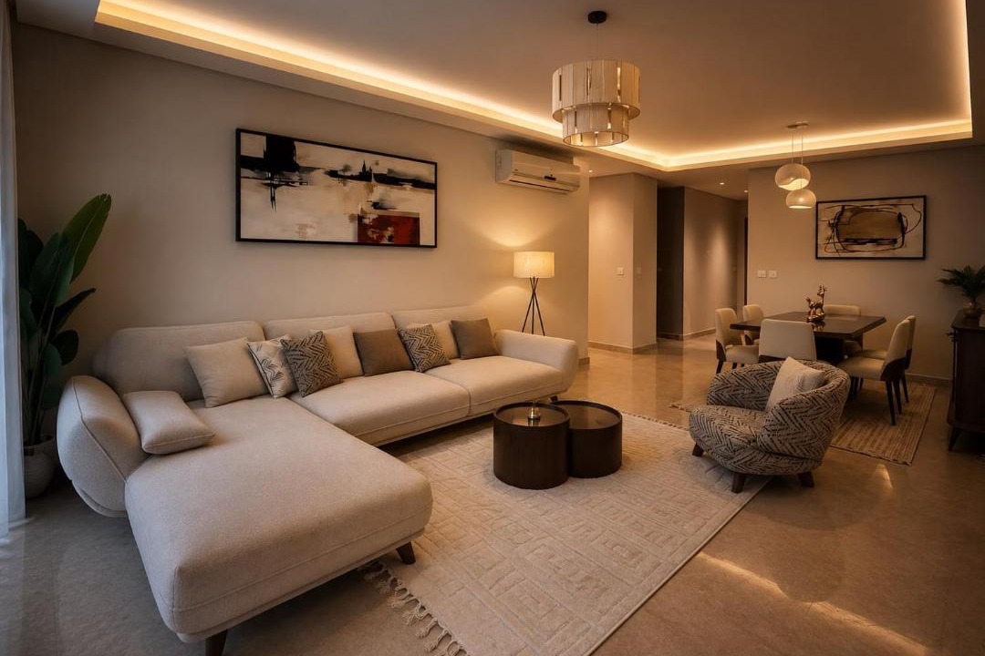 Photo of Livingroom in Sheikh Zayed City