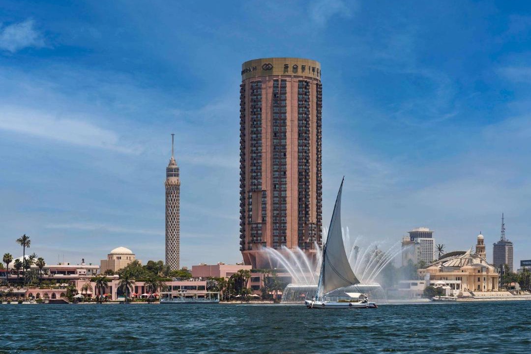 Photo of Buildings in Downtown Cairo