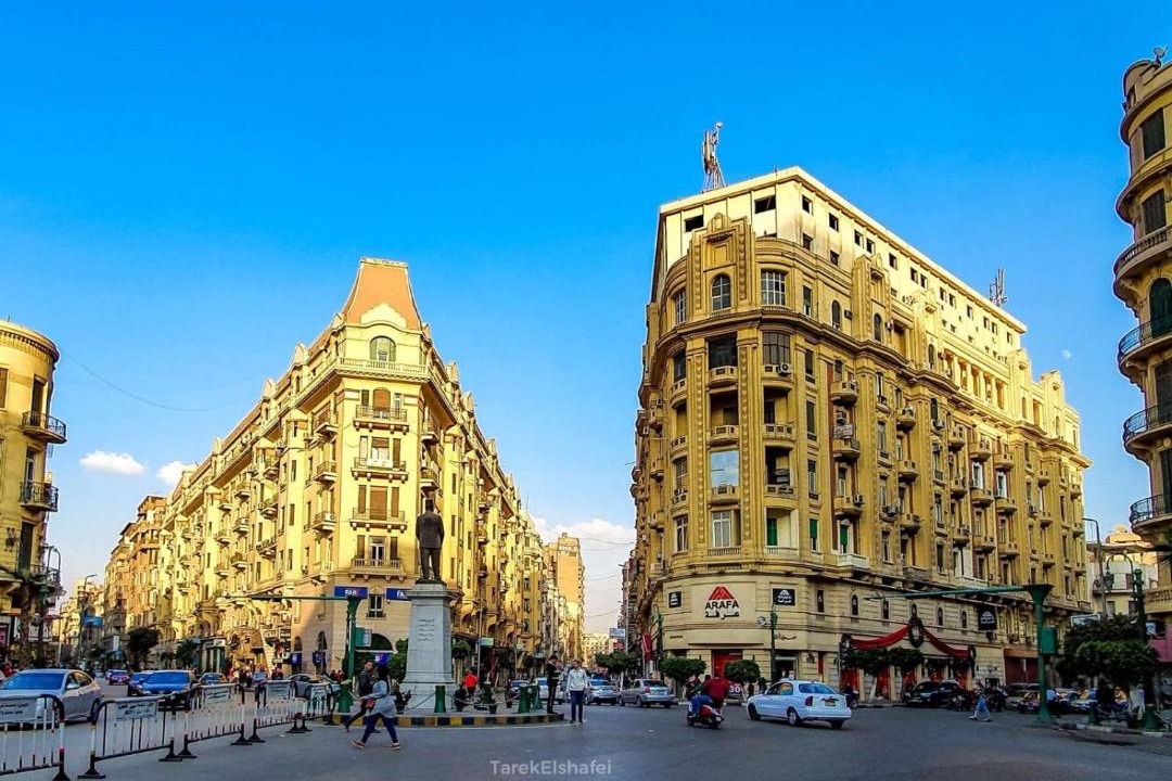 Photo of Buildings in Downtown Cairo
