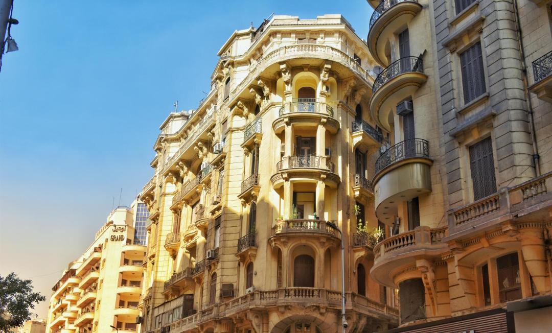 Photo of Buildings in Downtown Cairo