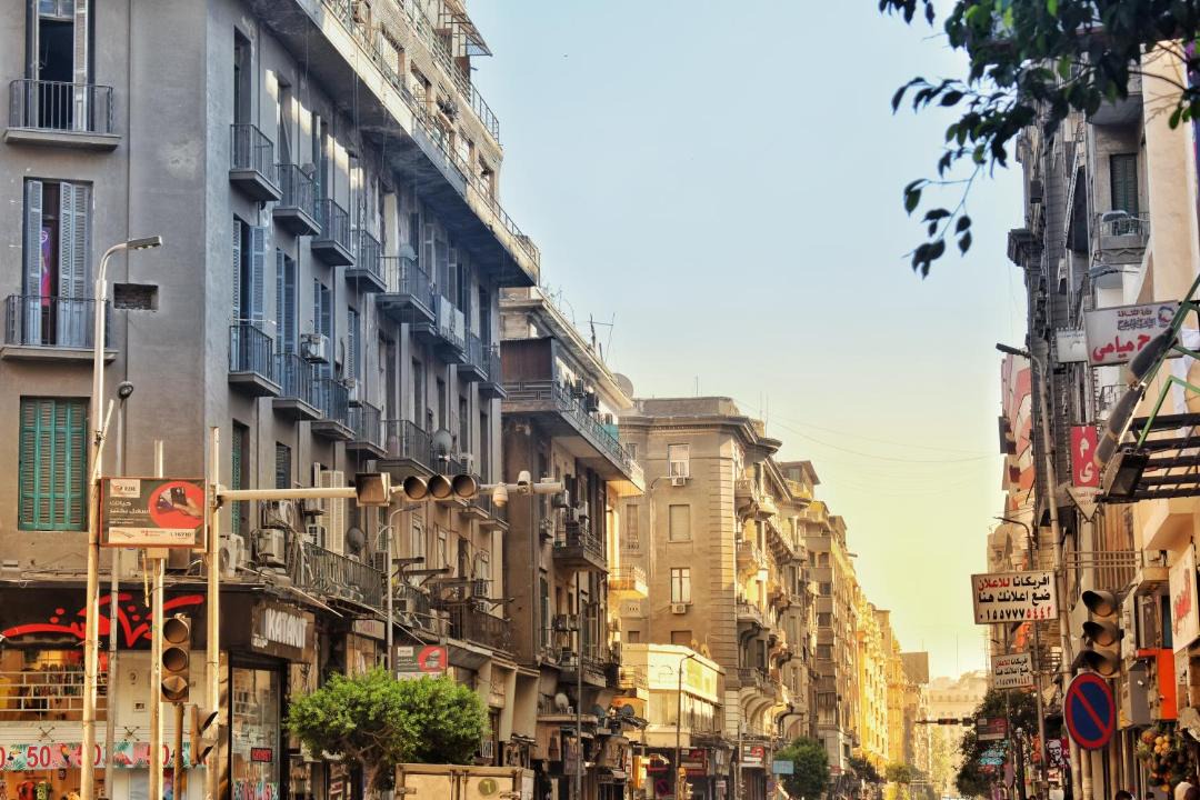 Photo of Buildings in Downtown Cairo