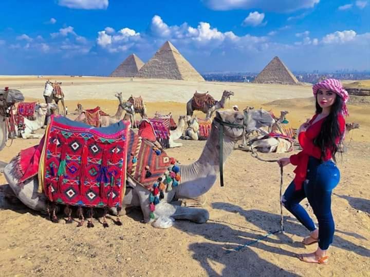 Photo of Human In Picture in Pyramids Gardens