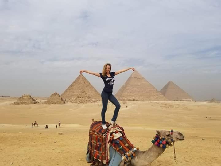 Photo of Human In Picture in Pyramids Gardens