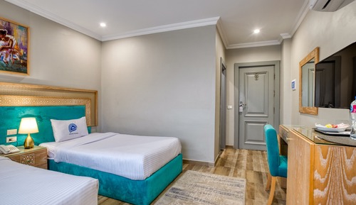 Economy Twin Room, City View