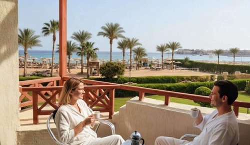 Executive Room, 2 Queen Beds, Partial Sea View, Beachside