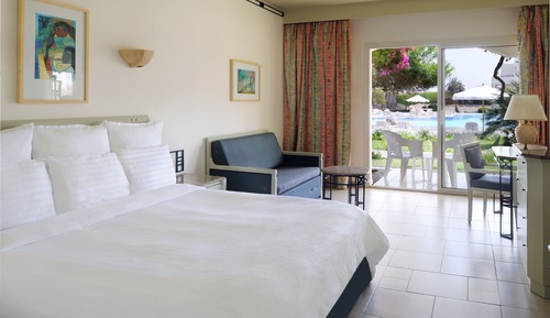 Standard Room, 1 King Bed, Pool View, Mountainside