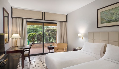 Twin Poolside Terrace Room