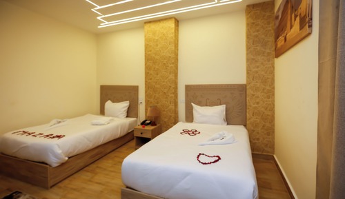 Deluxe Double Balcony Pyramids View