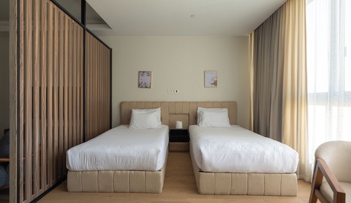 Comfort Studio, 2 Twin Beds