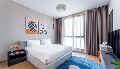 Apartment, 2 Bedrooms, City View
