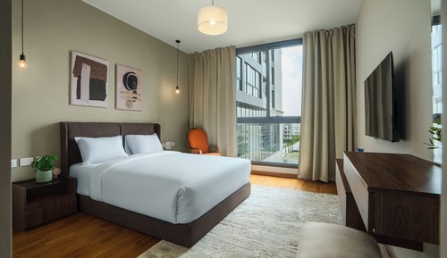 Apartment, 2 Bedrooms, City View