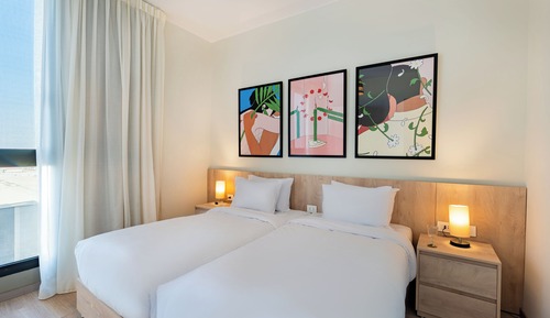 Apartment, 2 Bedrooms, City View