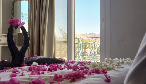 Deluxe Apartment, 2 Bedrooms, Terrace, Pool View