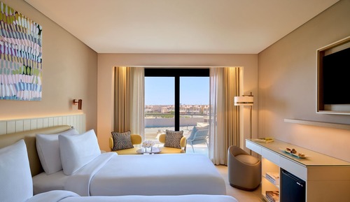 Room, 2 Twin Beds, City View (Marina)
