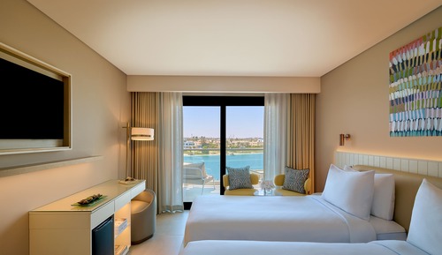 Room, 2 Twin Beds, Lagoon View