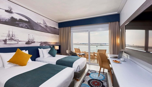 Privilege, Room, 2 Twin Beds, Balcony, Lake View