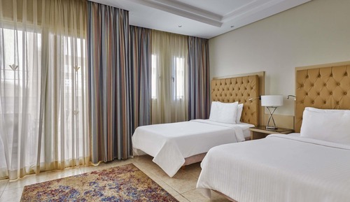 Superior Room Aqua Twin Bed
