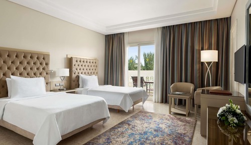 Deluxe Room Aqua Twin Bed