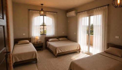 Three-Bedroom Apartment with Mountain View