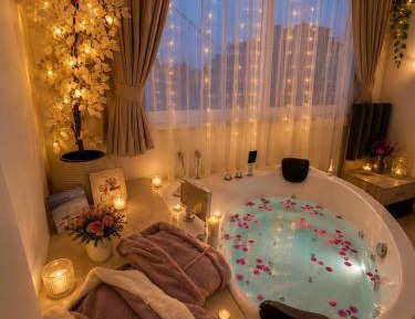 Studio with Spa Bath