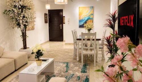 Three-Bedroom Premium Apartment with Balcony