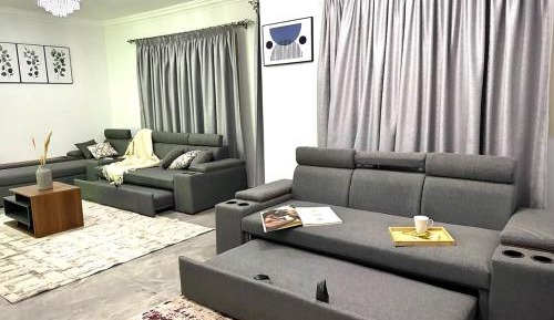 Three-Bedroom Apartment with Balcony