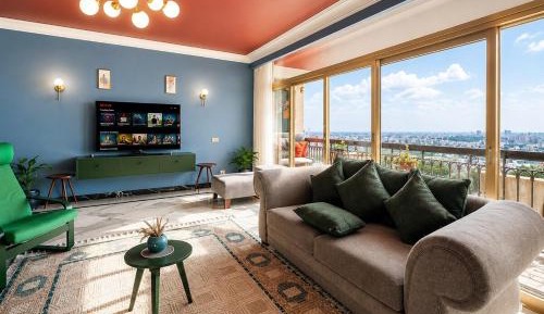 Three-Bedroom Apartment with Water View
