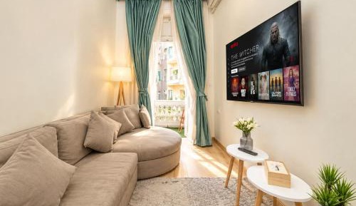 Two-Bedroom Apartment with Balcony