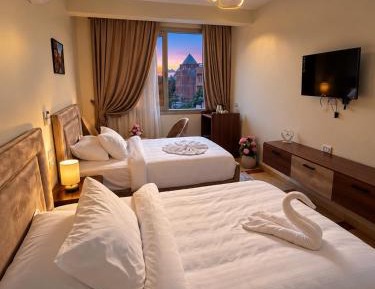 Twin Room with View