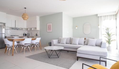 Three-Bedroom Apartment with Sea View