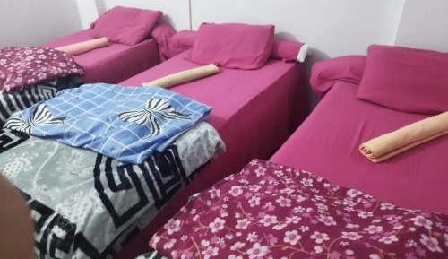 Single Bed in Female Dormitory Room