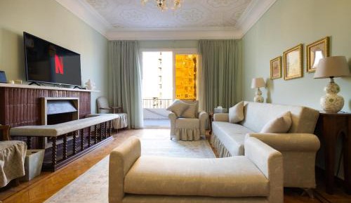 Three-Bedroom Premium Apartment with Balcony