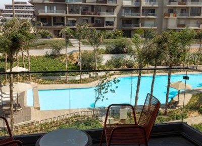 Two-Bedroom Apartment with Pool View