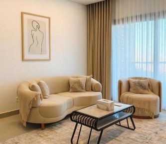 One-Bedroom Apartment with Balcony