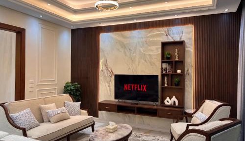 Three-Bedroom Premium Apartment with Balcony