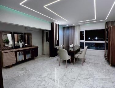 Three-Bedroom Apartment with Balcony