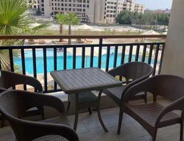 Studio with Pool View